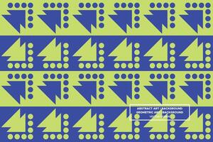 Geometric Pattern - Geometric Background - Abstract Background - Circles - Green - Use in Website Design, Packaging, Wall Art, Wallpaper, Poster, Banner, Profile, Brochure, Apparel, Textiles vector