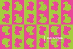 Geometric Pattern - Geometric Background - Abstract Background - Mixed Shapes - Pink - Use in Website Design, Packaging, Wall Art, Wallpaper, Poster, Banner, Profile, Brochure, Apparel, Textiles vector
