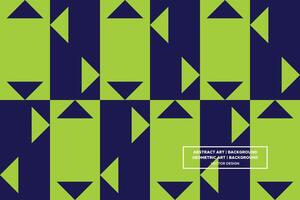 Geometric Pattern - Geometric Background - Abstract Background - Triangles - Green - Use in Website Design, Packaging, Wall Art, Wallpaper, Poster, Banner, Profile, Brochure, Apparel, Textiles vector
