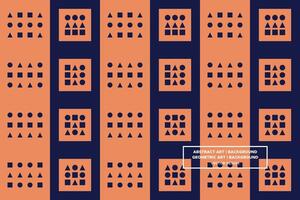 Geometric Pattern - Geometric Background - Abstract Background - Mixed Shapes - Brown - Use in Website Design, Packaging, Wall Art, Wallpaper, Poster, Banner, Profile, Brochure, Apparel, Textiles vector