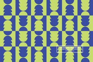 Geometric Pattern - Geometric Background - Abstract Background - Circles - Green - Use in Website Design, Packaging, Wall Art, Wallpaper, Poster, Banner, Profile, Brochure, Apparel, Textiles vector
