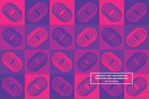 Geometric Pattern - Geometric Background - Abstract Background - Circles - Purple - Use in Website Design, Packaging, Wall Art, Wallpaper, Poster, Banner, Profile, Brochure, Apparel, Textiles vector