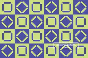 Geometric Pattern - Geometric Background - Abstract Background - Squares - Green - Use in Website Design, Packaging, Wall Art, Wallpaper, Poster, Banner, Profile, Brochure, Apparel, Textiles vector