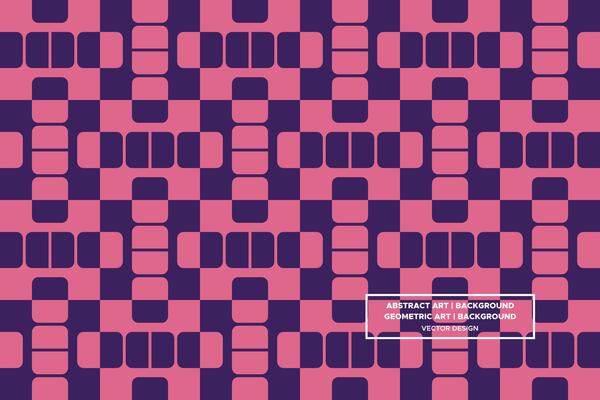 Geometric Pattern - Geometric Background - Abstract Background - Purple - Square - Use in Website Design, Packaging, Wall Art, Wallpaper, Poster, Banner, Profile, Brochure, Apparel, Textiles