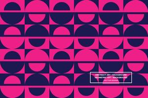 Geometric Pattern - Geometric Background - Abstract Background - Circles - Purple - Use in Website Design, Packaging, Wall Art, Wallpaper, Poster, Banner, Profile, Brochure, Apparel, Textiles vector