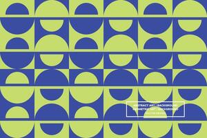Geometric Pattern - Geometric Background - Abstract Background - Circles - Green - Use in Website Design, Packaging, Wall Art, Wallpaper, Poster, Banner, Profile, Brochure, Apparel, Textiles vector