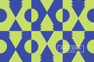 Geometric Pattern - Geometric Background - Abstract Background - Triangles - Green - Use in Website Design, Packaging, Wall Art, Wallpaper, Poster, Banner, Profile, Brochure, Apparel, Textiles vector