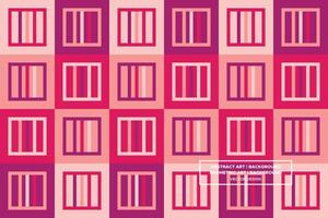 Geometric Pattern - Geometric Background - Abstract Background - Squares - Red - Use in Website Design, Packaging, Wall Art, Wallpaper, Poster, Banner, Profile, Brochure, Apparel, Textiles vector