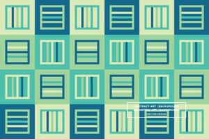 Geometric Pattern - Geometric Background - Abstract Background - Squares - Green - Use in Website Design, Packaging, Wall Art, Wallpaper, Poster, Banner, Profile, Brochure, Apparel, Textiles vector