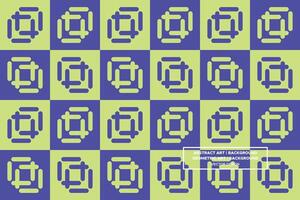 Geometric Pattern - Geometric Background - Abstract Background - Squares - Green - Use in Website Design, Packaging, Wall Art, Wallpaper, Poster, Banner, Profile, Brochure, Apparel, Textiles vector
