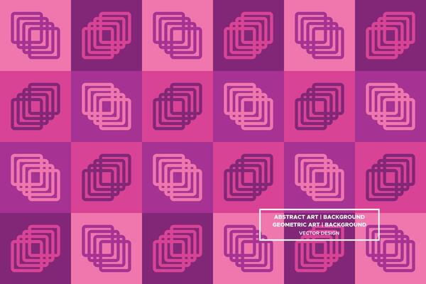 Geometric Pattern - Geometric Background - Abstract Background - Squares - Purple - Use in Website Design, Packaging, Wall Art, Wallpaper, Poster, Banner, Profile, Brochure, Apparel, Textiles