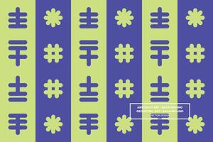 Geometric Pattern - Geometric Background - Abstract Background - Mixed Shapes - Green - Use in Website Design, Packaging, Wall Art, Wallpaper, Poster, Banner, Profile, Brochure, Apparel, Textiles vector