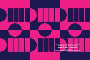 Geometric Pattern - Geometric Background - Abstract Background - Circles - Red - Use in Website Design, Packaging, Wall Art, Wallpaper, Poster, Banner, Profile, Brochure, Apparel, Textiles vector