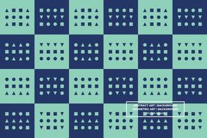 Geometric Pattern - Geometric Background - Abstract Background - Squares - Green - Use in Website Design, Packaging, Wall Art, Wallpaper, Poster, Banner, Profile, Brochure, Apparel, Textiles vector