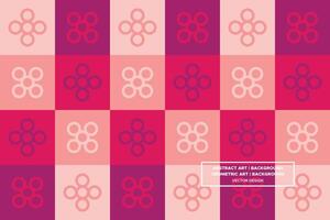 Abstract Background - Geometric Background - Geometric Pattern - Circles - Purple - Use in Website Design, Packaging, Wall Art, Wallpaper, Poster, Banner, Profile, Brochure, Apparel, Textiles vector