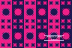 Abstract Background - Geometric Background - Geometric Pattern - Circles - Purple - Use in Website Design, Packaging, Wall Art, Wallpaper, Poster, Banner, Profile, Brochure, Apparel, Textiles vector