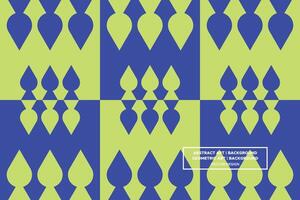 Abstract Background - Geometric Background - Geometric Pattern - Shapes - Green - Use in Website Design, Packaging, Wall Art, Wallpaper, Poster, Banner, Profile, Brochure, Apparel, Textiles vector