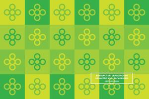 Abstract Background - Geometric Background - Geometric Pattern - Circles - Green - Use in Website Design, Packaging, Wall Art, Wallpaper, Poster, Banner, Profile, Brochure, Apparel, Textiles vector