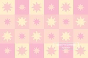 Abstract Background - Geometric Background - Geometric Pattern - Stars - Pink - Use in Website Design, Packaging, Wall Art, Wallpaper, Poster, Banner, Profile, Brochure, Apparel, Textiles vector