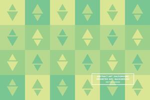 Abstract Background - Geometric Background - Geometric Pattern - Triangles - Green - Use in Website Design, Packaging, Wall Art, Wallpaper, Poster, Banner, Profile, Brochure, Apparel, Textiles vector