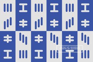 Abstract Background - Geometric Background - Geometric Pattern - Mixed Shapes - Blue - Use in Website Design, Packaging, Wall Art, Wallpaper, Poster, Banner, Profile, Brochure, Apparel, Textiles vector
