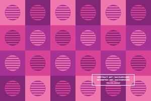 Abstract Background - Geometric Background - Geometric Pattern - Circles - Purple - Use in Website Design, Packaging, Wall Art, Wallpaper, Poster, Banner, Profile, Brochure, Apparel, Textiles vector