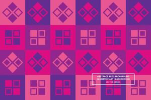 Abstract Background - Geometric Background - Geometric Pattern - Squares - Purple - Use in Website Design, Packaging, Wall Art, Wallpaper, Poster, Banner, Profile, Brochure, Apparel, Textiles vector