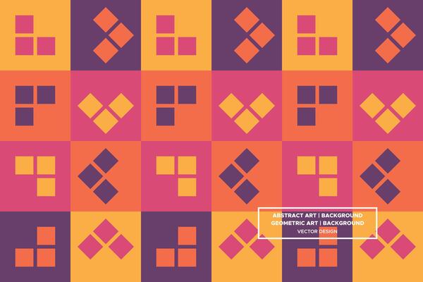 Abstract Background - Geometric Background - Geometric Pattern - Triangles - Orange - Use in Website Design, Packaging, Wall Art, Wallpaper, Poster, Banner, Profile, Brochure, Apparel, Textiles