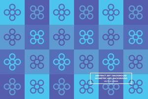 Abstract Background - Geometric Background - Geometric Pattern - Circles - Blue - Use in Website Design, Packaging, Wall Art, Wallpaper, Poster, Banner, Profile, Brochure, Apparel, Textiles vector