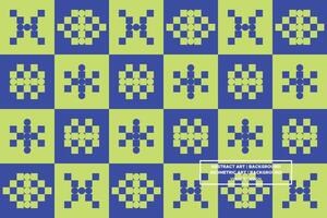 Abstract Background - Geometric Background - Geometric Pattern - Mixed Shapes - Green - Use in Website Design, Packaging, Wall Art, Wallpaper, Poster, Banner, Profile, Brochure, Apparel, Textiles vector