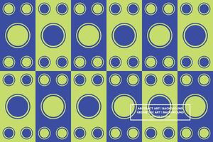 Abstract Background - Geometric Background - Geometric Pattern - Circles - Green - Use in Website Design, Packaging, Wall Art, Wallpaper, Poster, Banner, Profile, Brochure, Apparel, Textiles vector