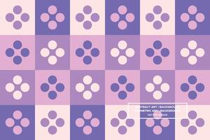 Abstract Background - Geometric Background - Geometric Pattern - Circles - Purple - Use in Website Design, Packaging, Wall Art, Wallpaper, Poster, Banner, Profile, Brochure, Apparel, Textiles vector