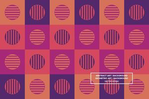 Abstract Background - Geometric Background - Geometric Pattern - Circles - Purple - Use in Website Design, Packaging, Wall Art, Wallpaper, Poster, Banner, Profile, Brochure, Apparel, Textiles vector