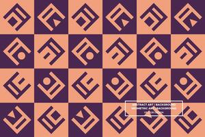 Abstract Background - Geometric Background - Geometric Pattern - Mixed Shapes - Brown - Use in Website Design, Packaging, Wall Art, Wallpaper, Poster, Banner, Profile, Brochure, Apparel, Textiles vector