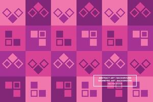 Abstract Background - Geometric Background - Geometric Pattern - Squares - Purple - Use in Website Design, Packaging, Wall Art, Wallpaper, Poster, Banner, Profile, Brochure, Apparel, Textiles vector