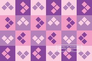 Abstract Background - Geometric Background - Geometric Pattern - Squares - Purple - Use in Website Design, Packaging, Wall Art, Wallpaper, Poster, Banner, Profile, Brochure, Apparel, Textiles vector