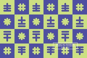 Abstract Background - Geometric Background - Geometric Pattern - Mixed Shapes - Green - Use in Website Design, Packaging, Wall Art, Wallpaper, Poster, Banner, Profile, Brochure, Apparel, Textiles vector