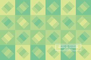 Abstract Background - Geometric Background - Geometric Pattern - Rectangles - Green - Use in Website Design, Packaging, Wall Art, Wallpaper, Poster, Banner, Profile, Brochure, Apparel, Textiles vector