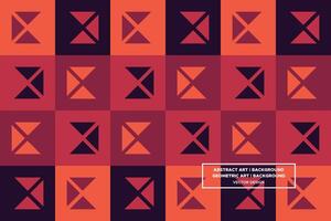 Abstract Background - Geometric Background - Geometric Pattern - Triangles - Orange - Use in Website Design, Packaging, Wall Art, Wallpaper, Poster, Banner, Profile, Brochure, Apparel, Textiles vector