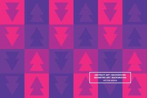 Geometric Pattern - Geometric Background - Abstract Background - Triangles - Purple - Use in Website Design, Packaging, Wall Art, Wallpaper, Poster, Banner, Profile, Brochure, Apparel, Textiles vector