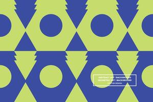 Geometric Pattern - Geometric Background - Abstract Background - Triangles - Green - Use in Website Design, Packaging, Wall Art, Wallpaper, Poster, Banner, Profile, Brochure, Apparel, Textiles vector