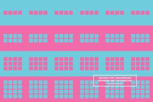 Geometric Pattern - Geometric Background - Abstract Background - Mixed Shapes - Pink - Use in Website Design, Packaging, Wall Art, Wallpaper, Poster, Banner, Profile, Brochure, Apparel, Textiles vector