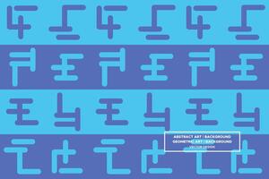 Abstract Background - Geometric Background - Geometric Pattern - Mixed Shapes - Blue - Use in Website Design, Packaging, Wall Art, Wallpaper, Poster, Banner, Profile, Brochure, Apparel, Textiles vector