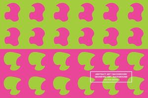 Geometric Pattern - Geometric Background - Abstract Background - Mixed Shapes - Pink - Use in Website Design, Packaging, Wall Art, Wallpaper, Poster, Banner, Profile, Brochure, Apparel, Textiles vector