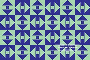 Geometric Pattern - Geometric Background - Abstract Background - Mixed Shapes - Green - Use in Website Design, Packaging, Wall Art, Wallpaper, Poster, Banner, Profile, Brochure, Apparel, Textiles vector