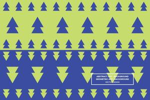 Geometric Pattern - Geometric Background - Abstract Background - Triangles - Green - Use in Website Design, Packaging, Wall Art, Wallpaper, Poster, Banner, Profile, Brochure, Apparel, Textiles vector