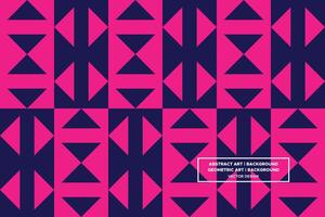 Geometric Pattern - Geometric Background - Abstract Background - Triangles - Purple - Use in Website Design, Packaging, Wall Art, Wallpaper, Poster, Banner, Profile, Brochure, Apparel, Textiles vector