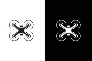 drone icon black white design. drone icon symbol design drone icon vector