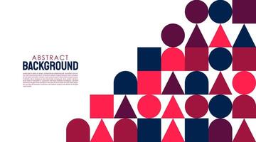 Geometric Abstract Background Pattern vector