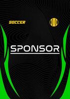 Jersey design template highquality for sublimation vector